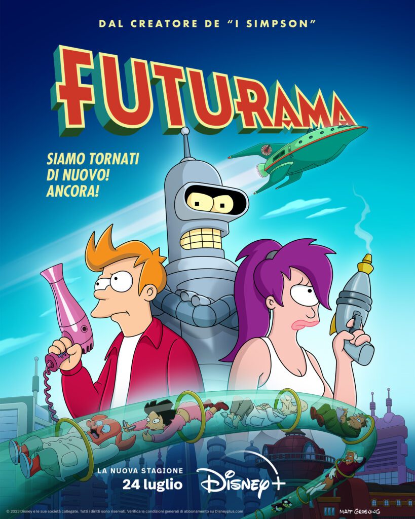 futurama key art undicesima stagione