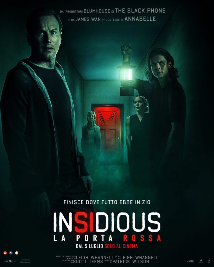 insidious la porta rossa nuovo poster italiano