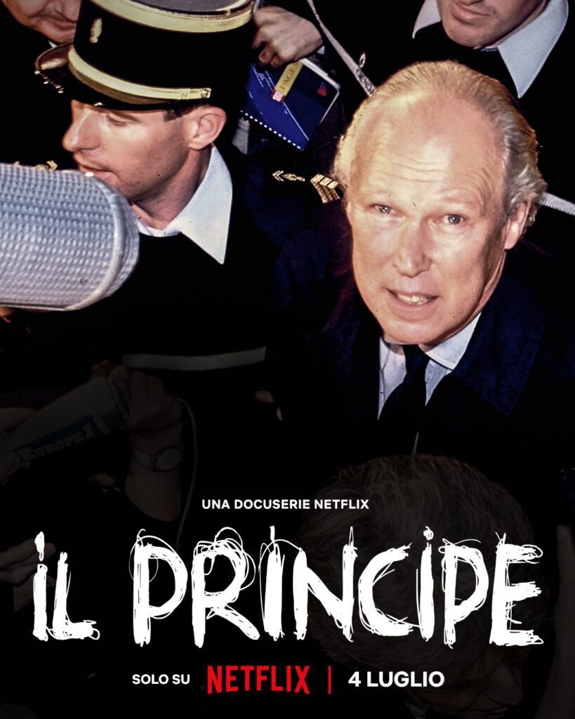 poster docu-serie il principe