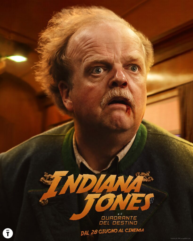 character poster italiano di indiana jones 5