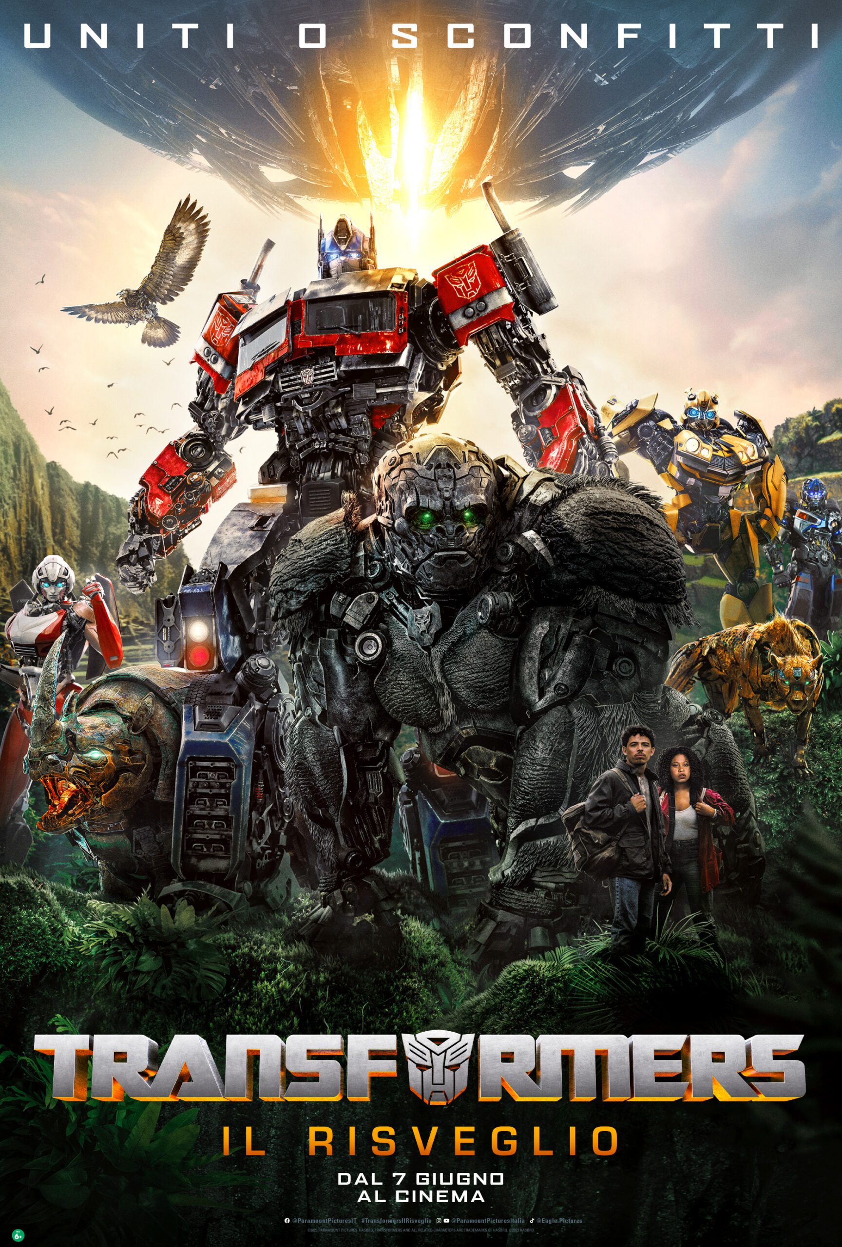 poster Transformers il risveglio