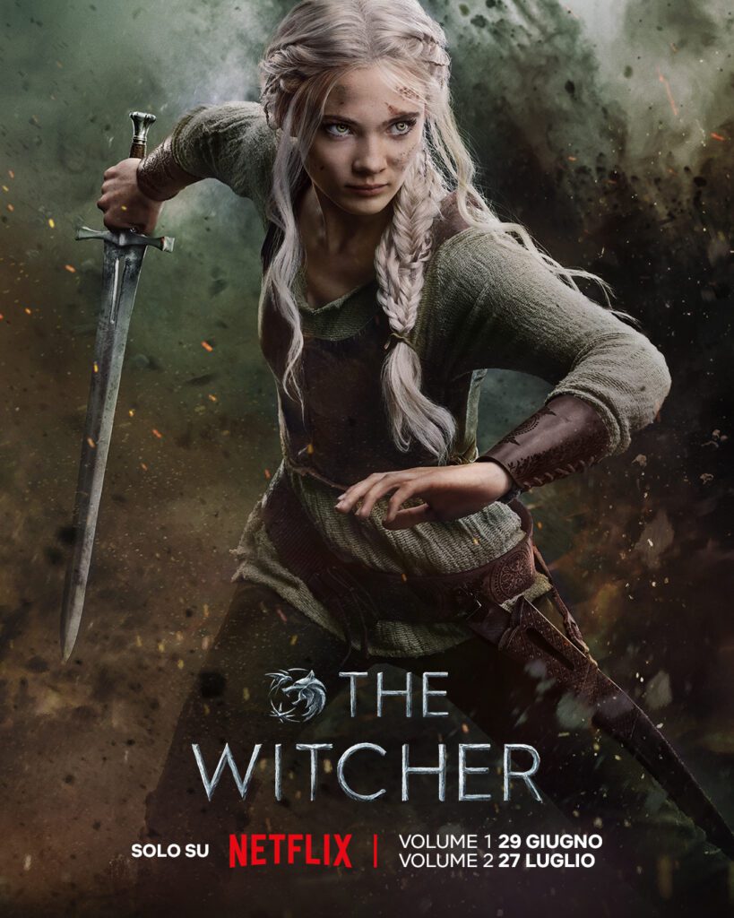Freya Allan è la Principessa Cirilla di Cintra nel character poster italiano di The Witcher 3