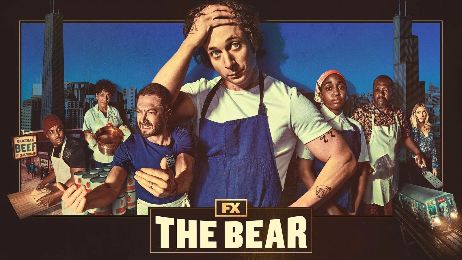 key art orizzontali di The Bear seconda stagione