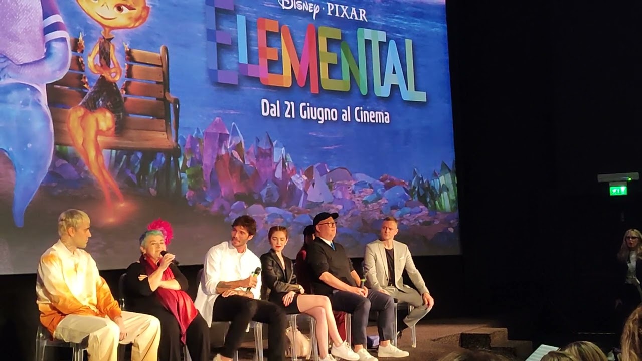 immagine conferenza stampa Elemental