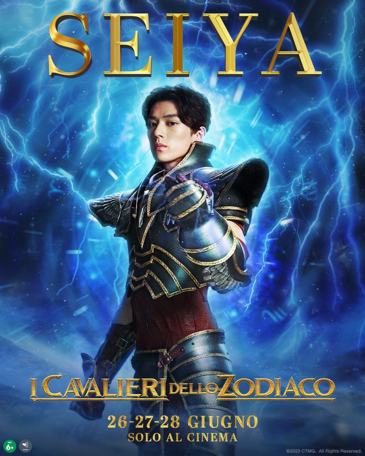 i cavalieri dello zodiaco - poster - seya