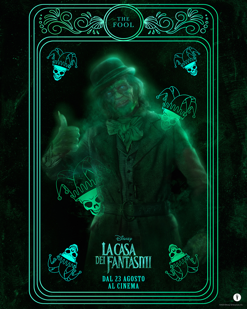 la casa dei fantasmi - character poster - the fool
