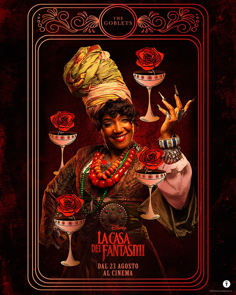 la casa dei fantasmi - character poster - the goblets - think movies