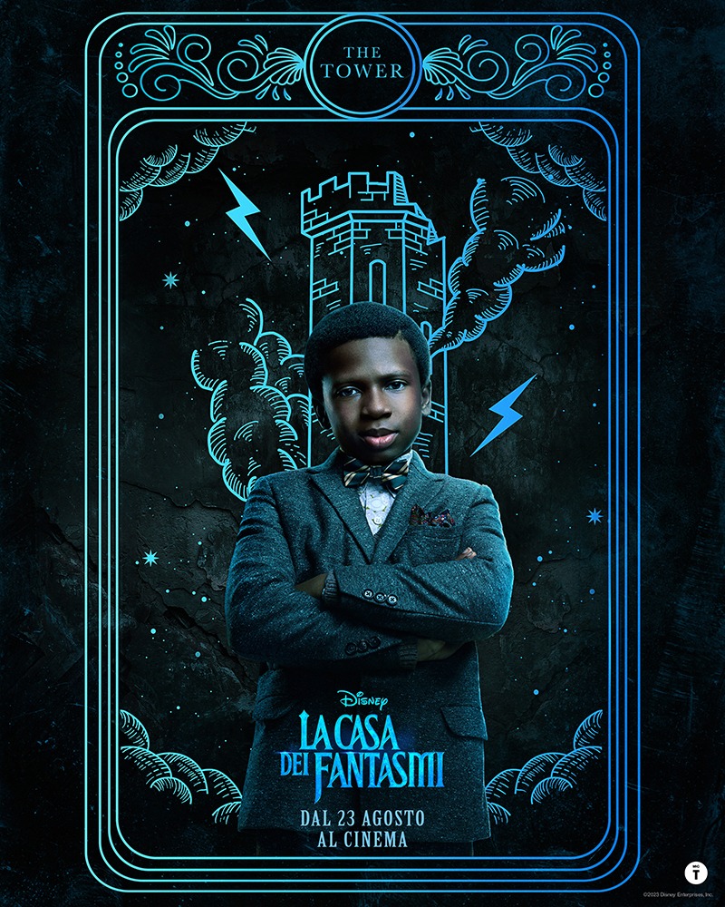 la casa dei fantasmi - character poster - the tower - think movies