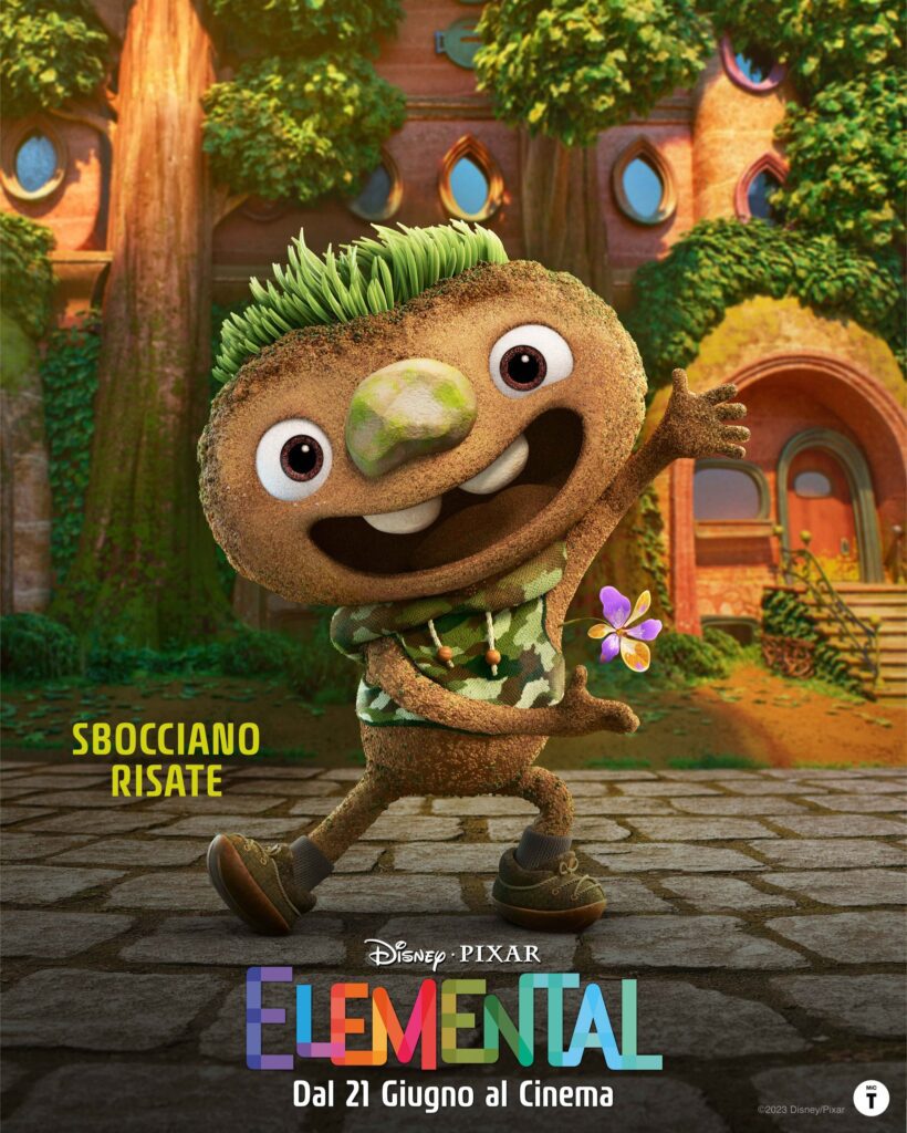 personaggio di clode in elemental