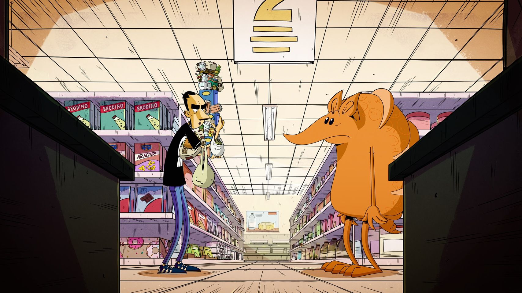 i personaggi di zero e l'armadillo in questo mondo non mi renderà cattivo