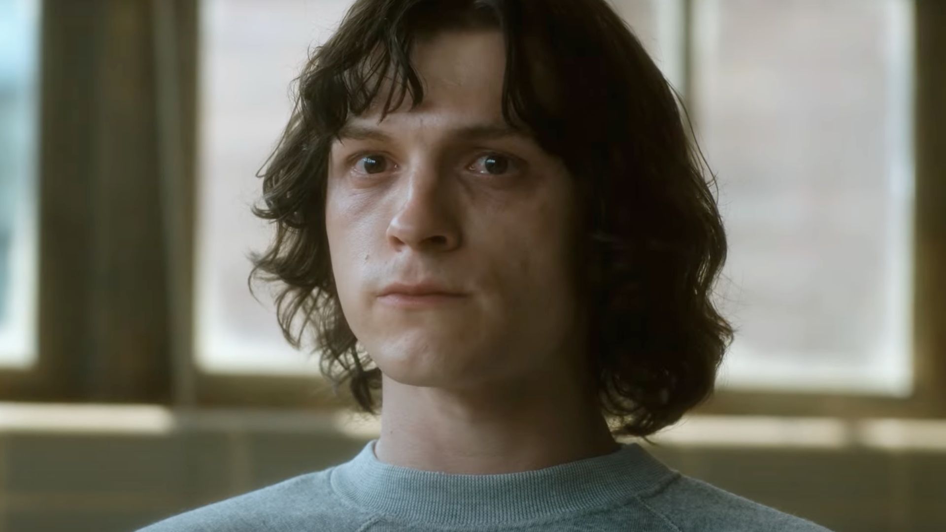 tom holland in the crowded room