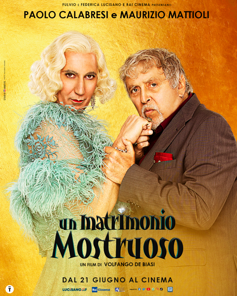 un matrimonio mostruoso - paolo calabresi - maurizio mattioli - character poster - think movies