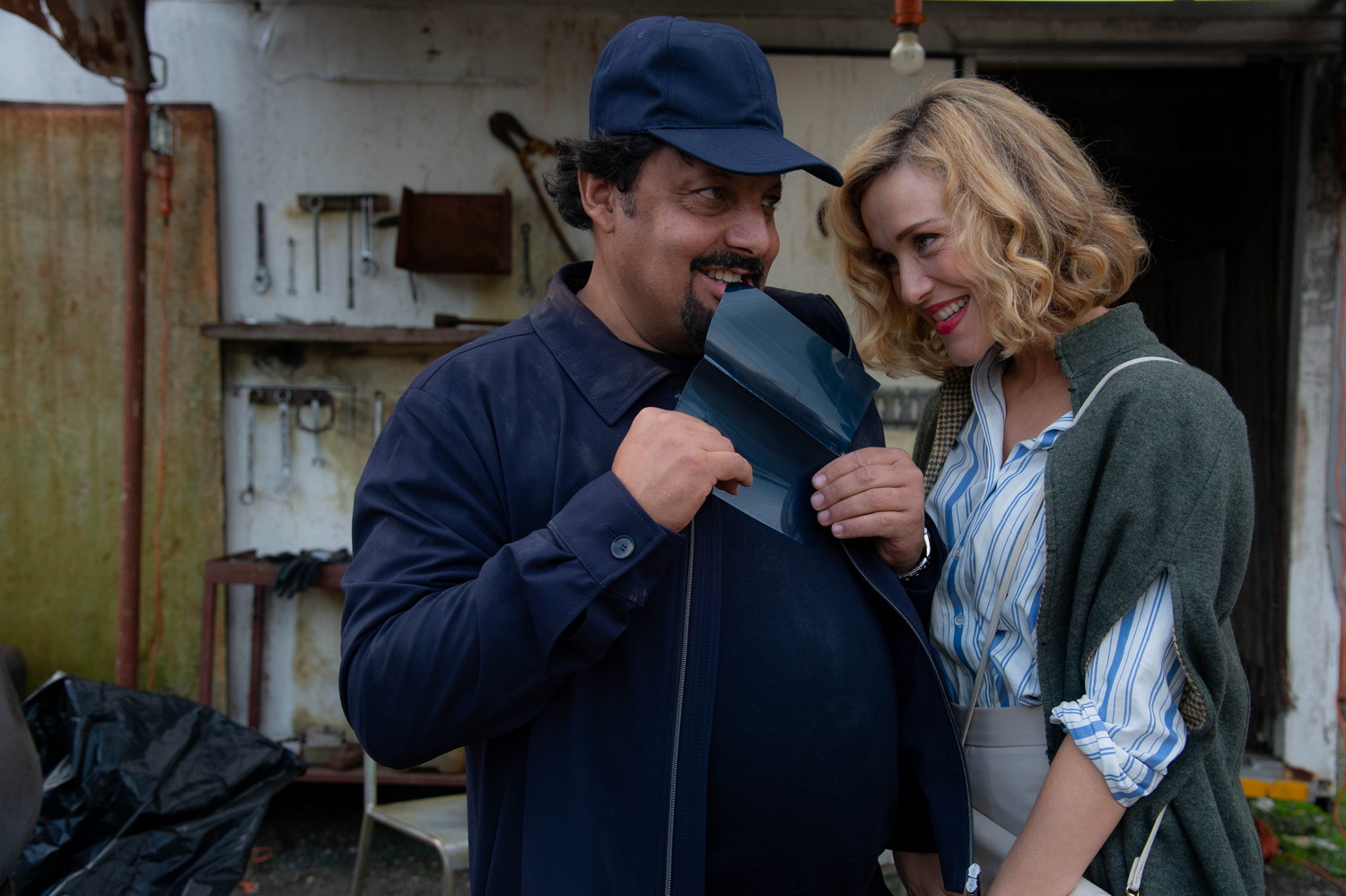 Enrico Brignano e Gabriella Pession in Una commedia pericolosa