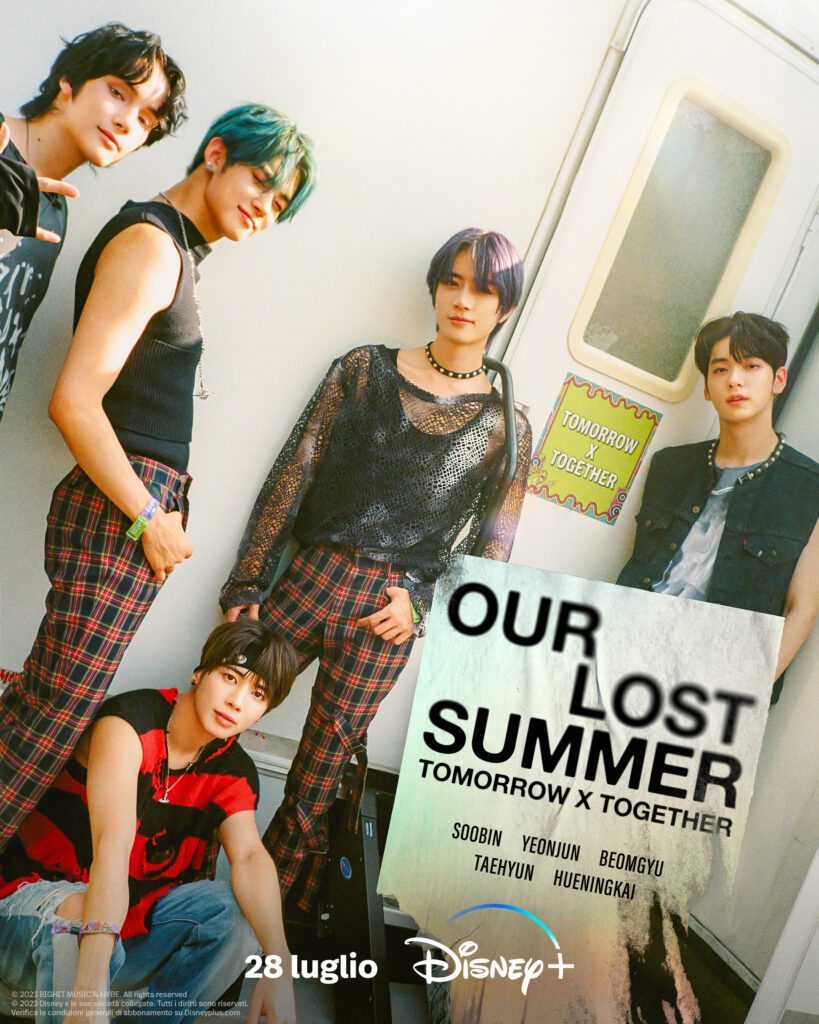 Tomorrow x Togheter: Our Lost Summer la key art