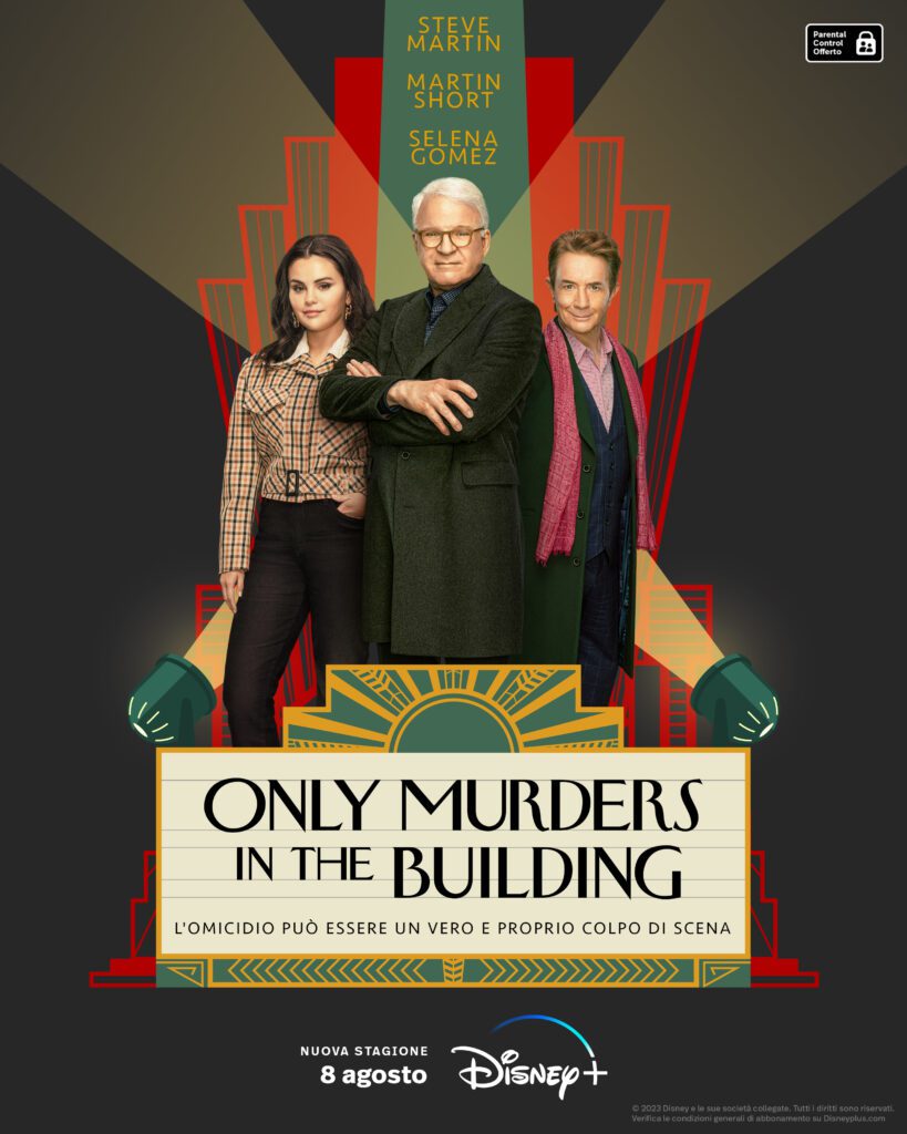 key art terza stagione Only murders in the Building
