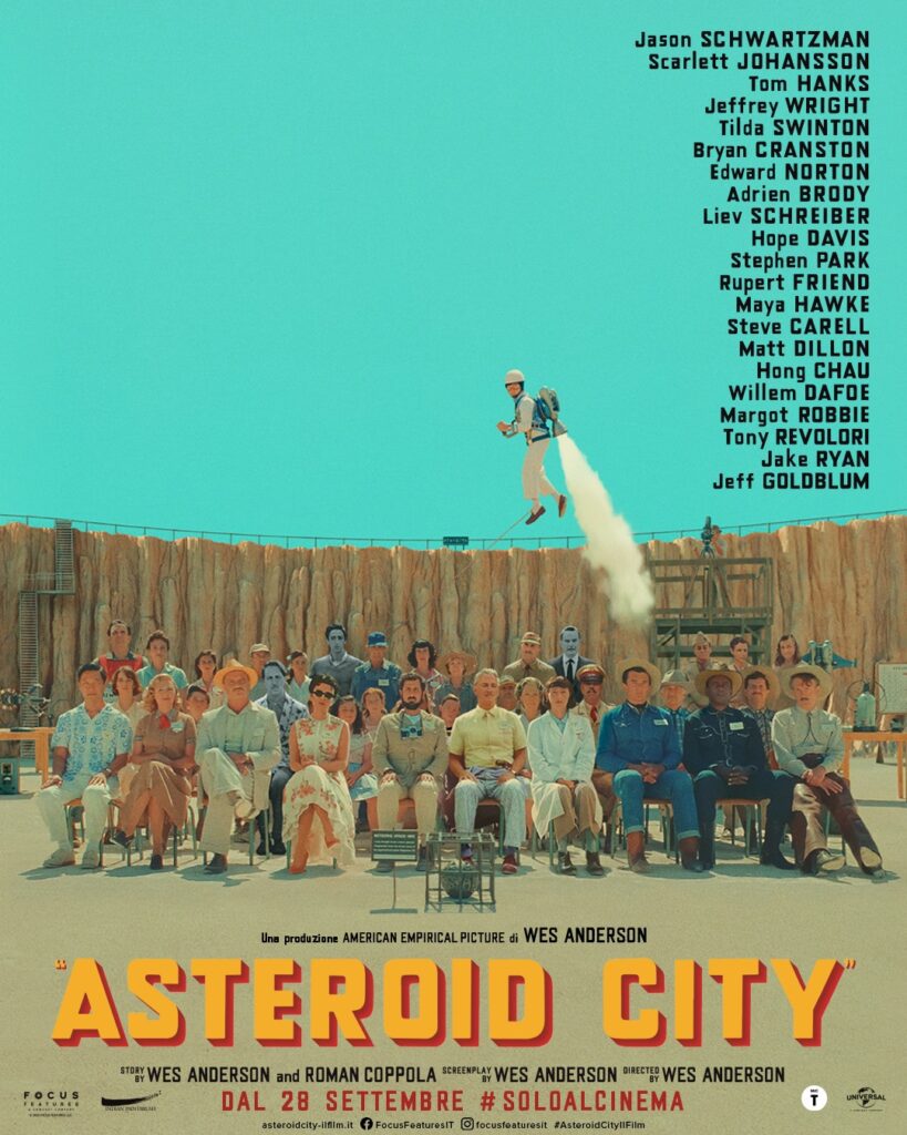 Asteroid City nuovo poster
