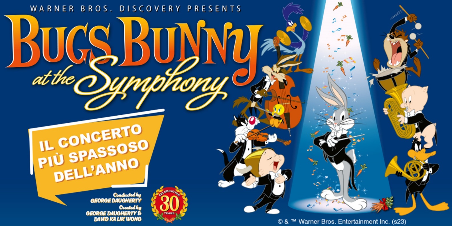 locandina Bugs Bunny at the Symphony