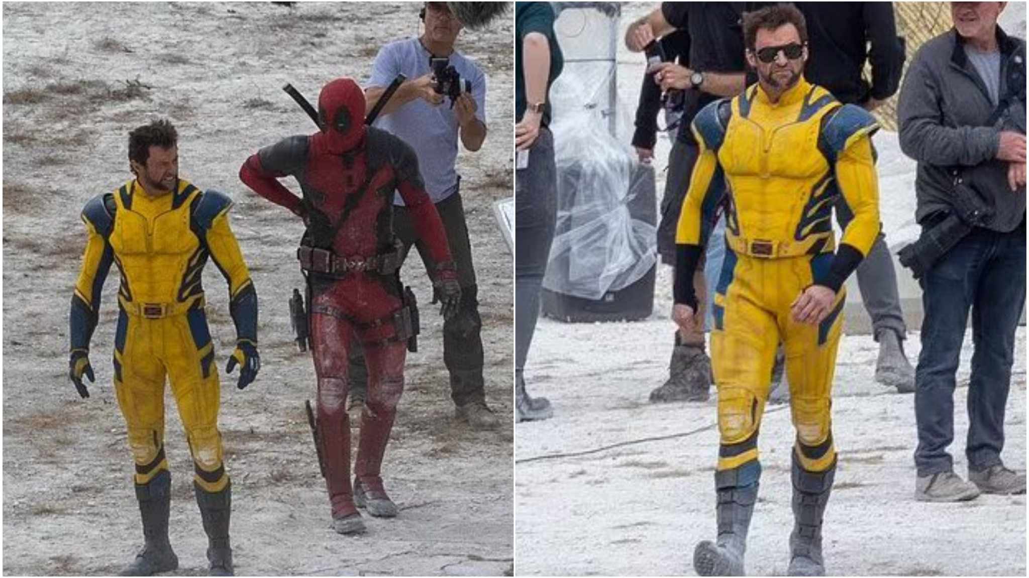 hugh jackman e ryan reynolds in deadpool 3