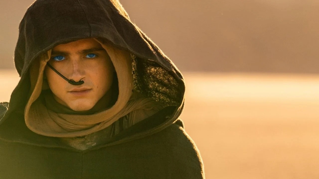 timothée chalamet in Dune parte due