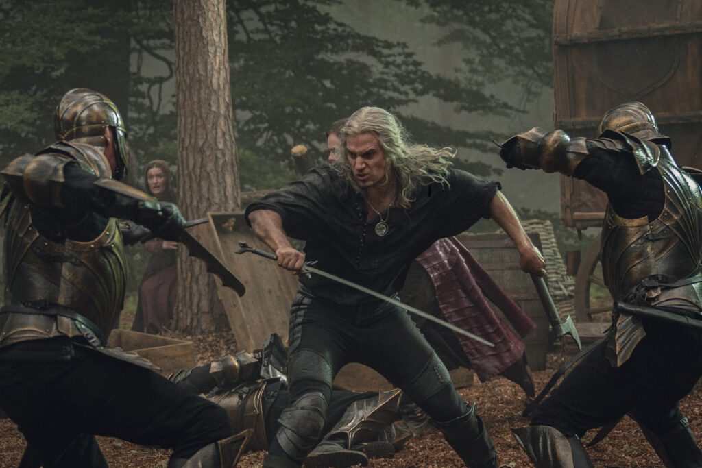 Henry Cavill in The Witcher S3