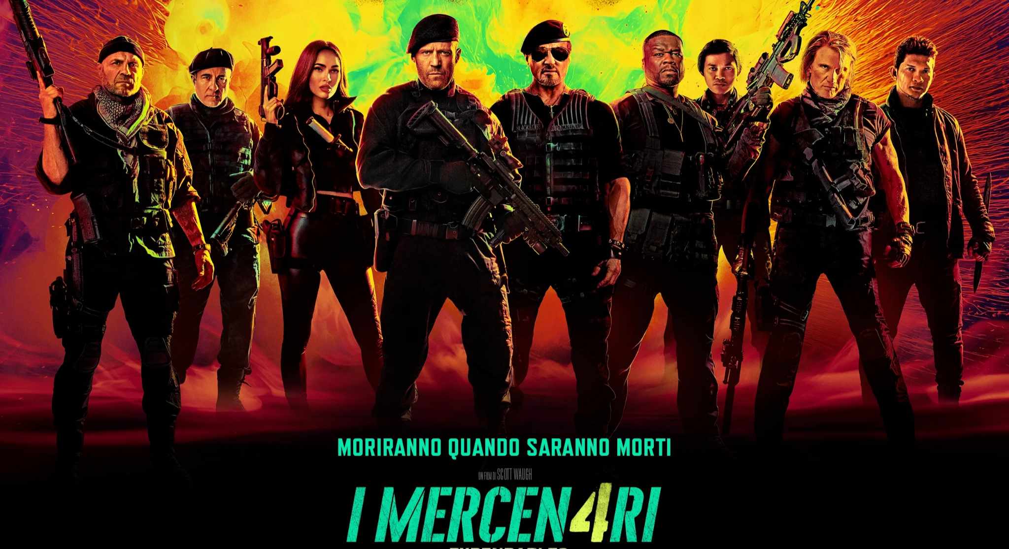 cover poster i mercenari 4