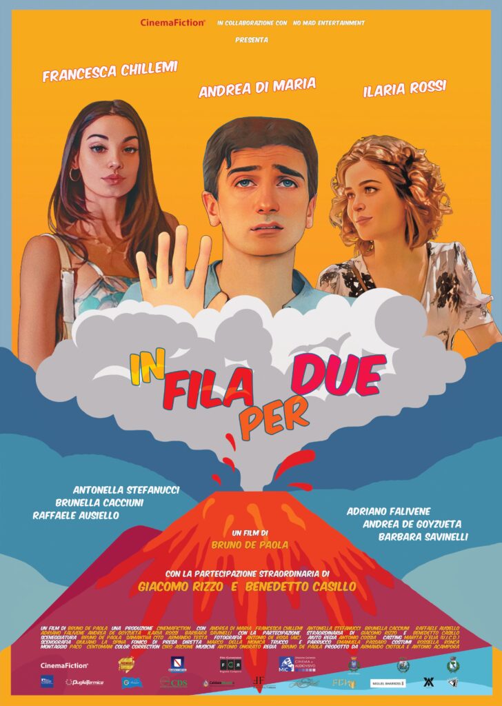 poster film in fila per due