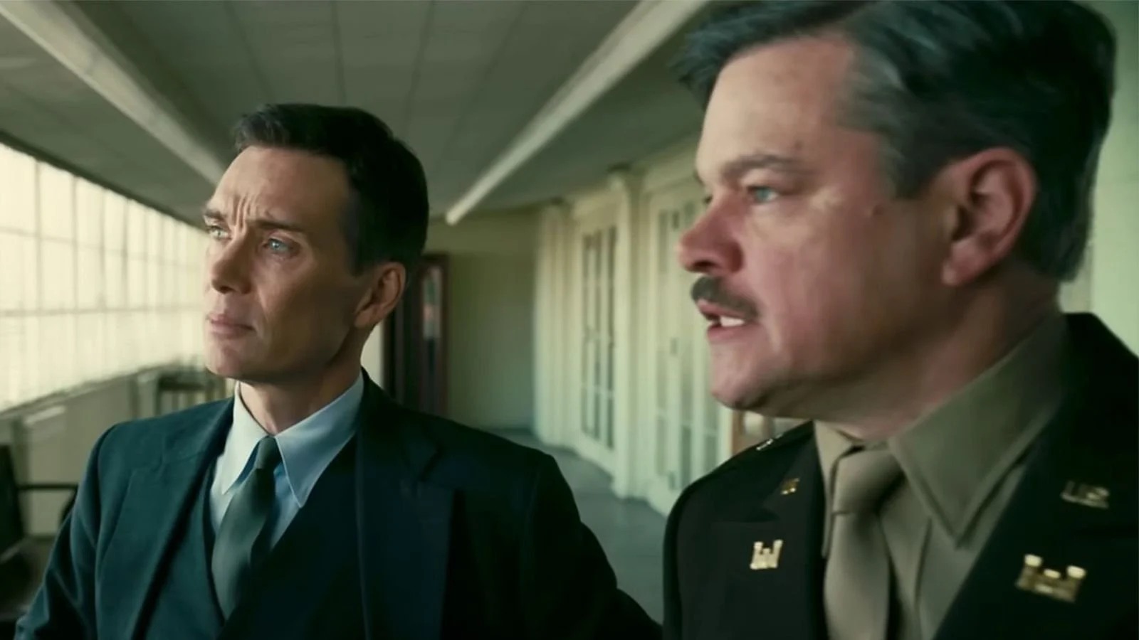 cillian murphy e matt damon in oppenheimer