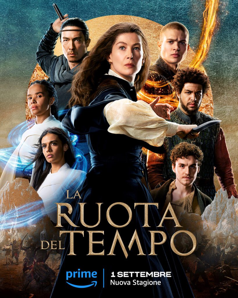 il poster della seconda stagione di La ruota del tempo