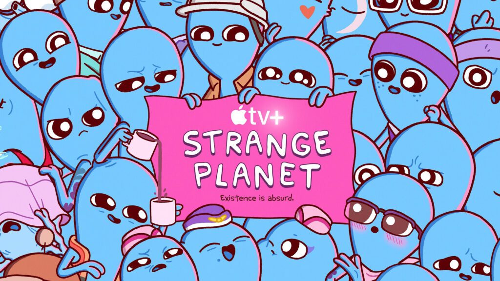 locandina serie animata strange planet