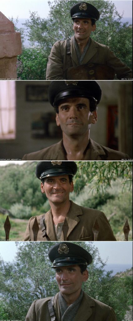 massimo troisi in Il postino
