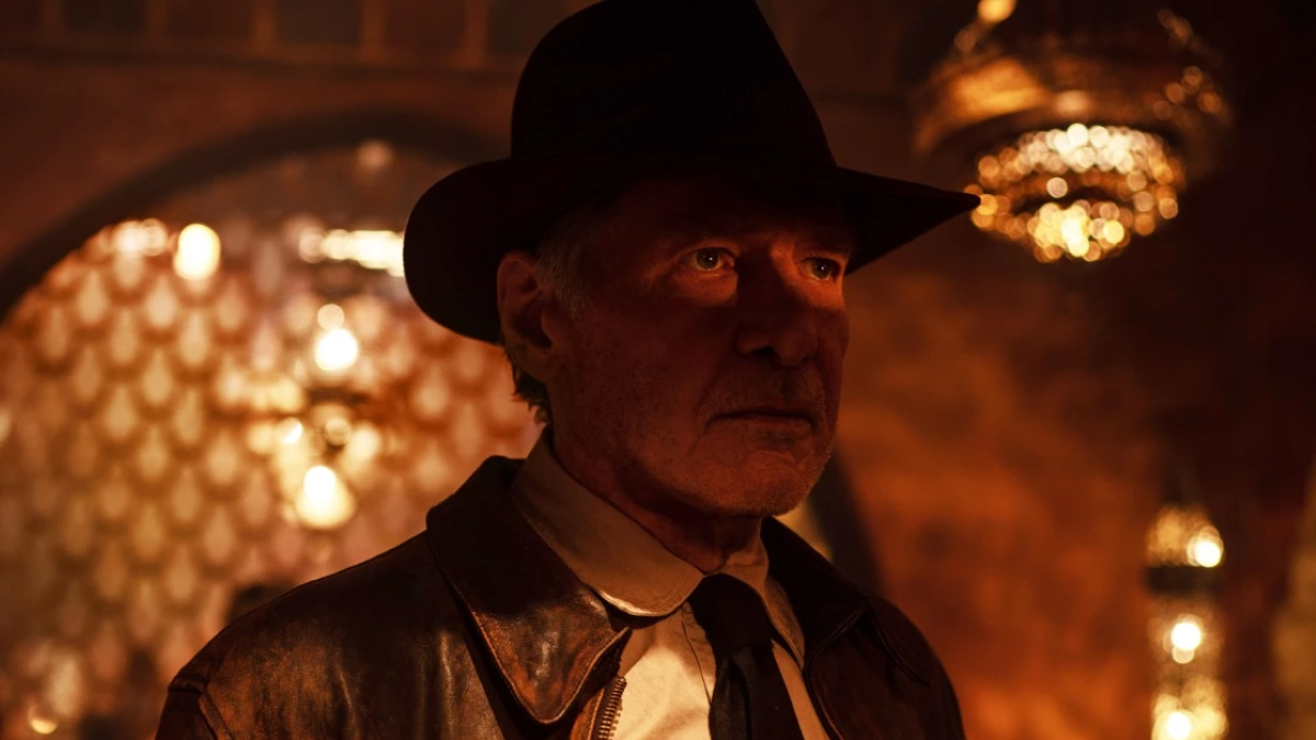 Harrison Ford ne Indiana Jones e il Quadrante del Destino