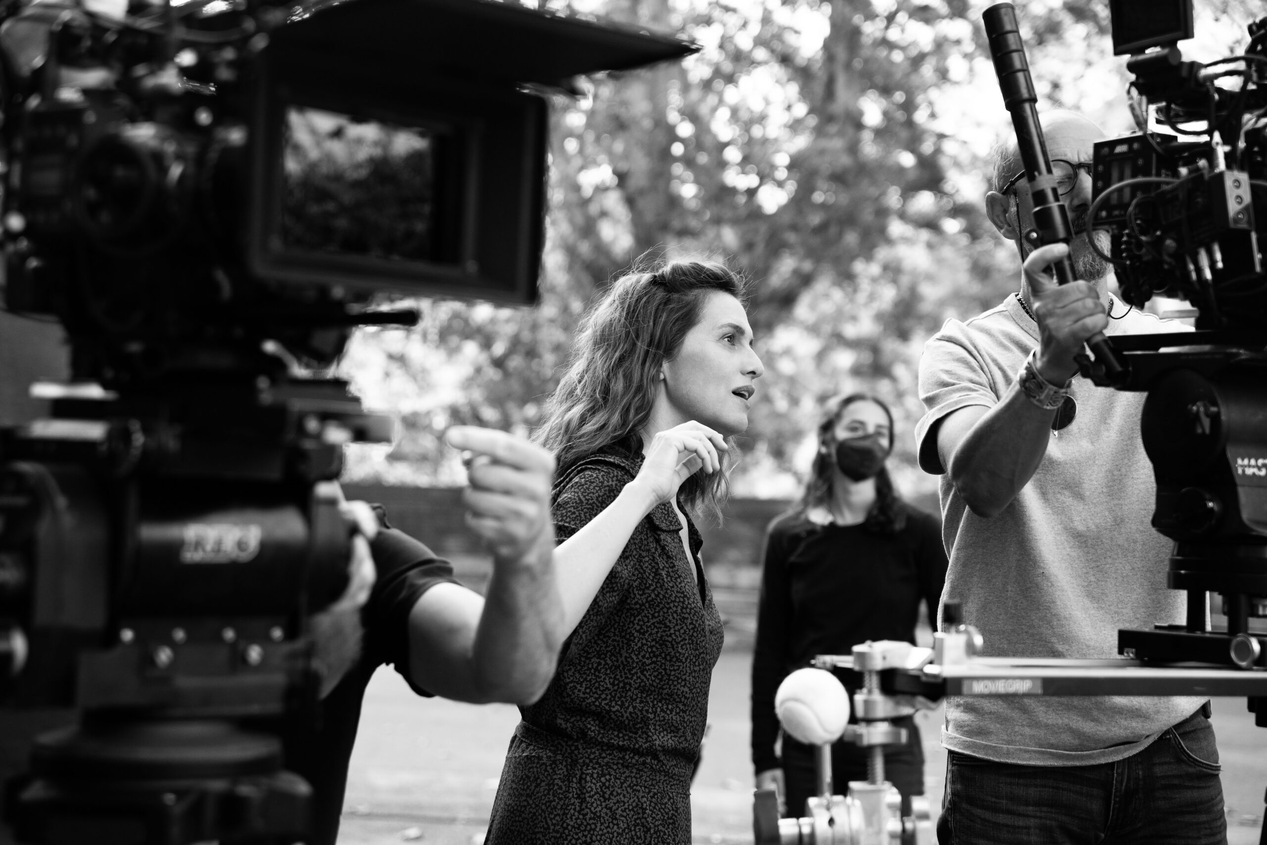 paola cortellesi sul set di c'è ancora domani