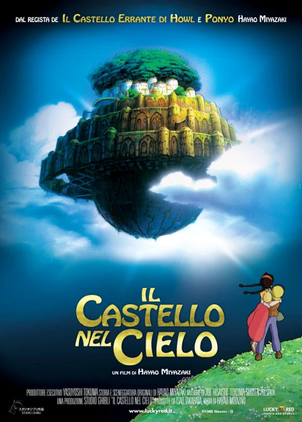 poster il castello nel cielo