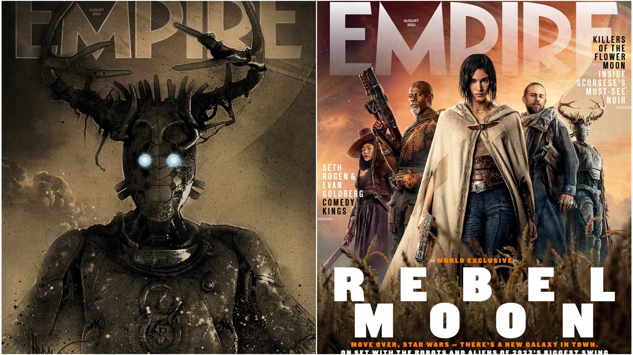 collage immagini cover rebel moon