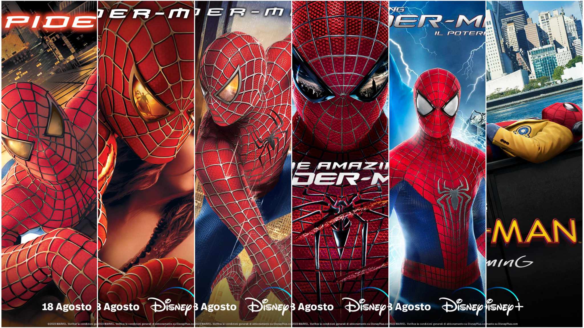 collage poster Spider - Man