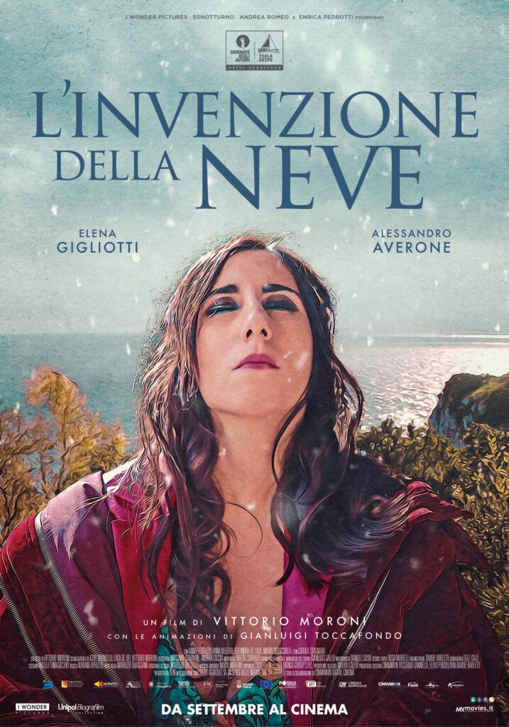 poster l'invenzione della neve