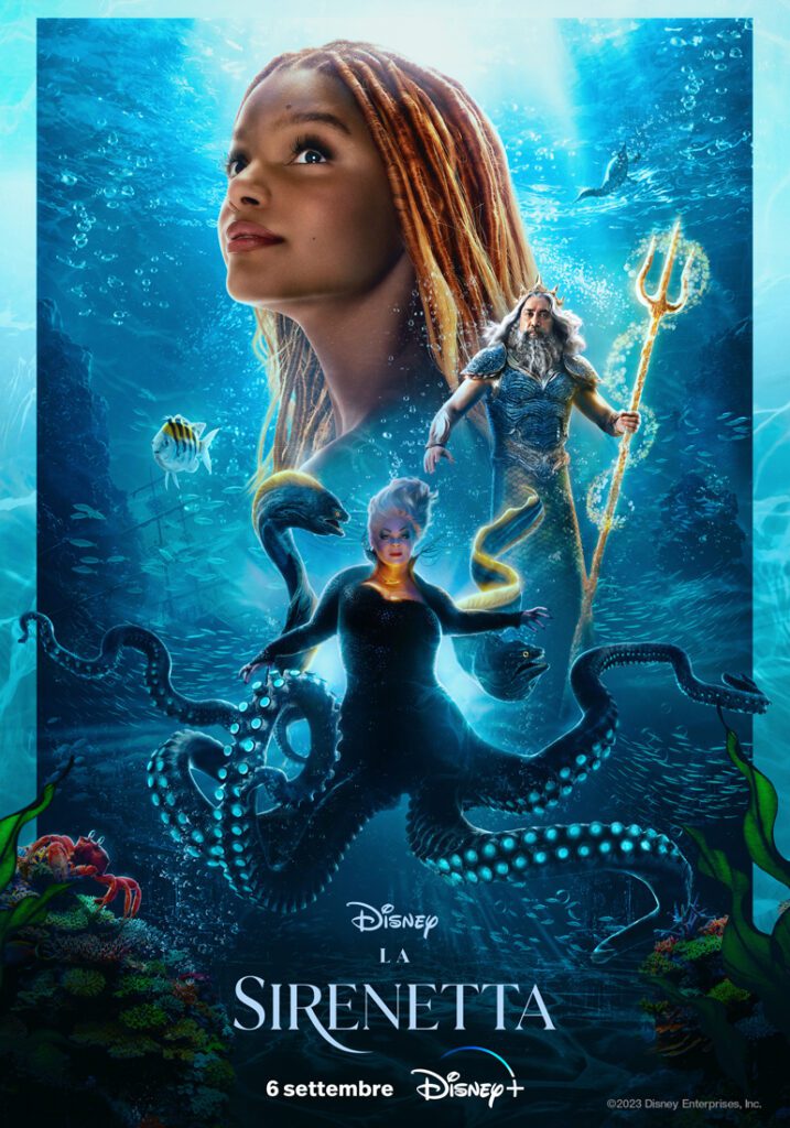 poster la sirenetta disney+