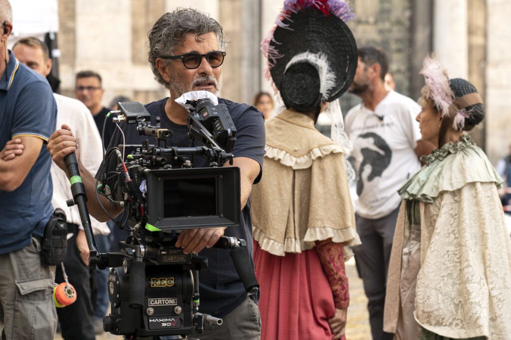 Paolo Genovese sul set de I leoni di Sicilia