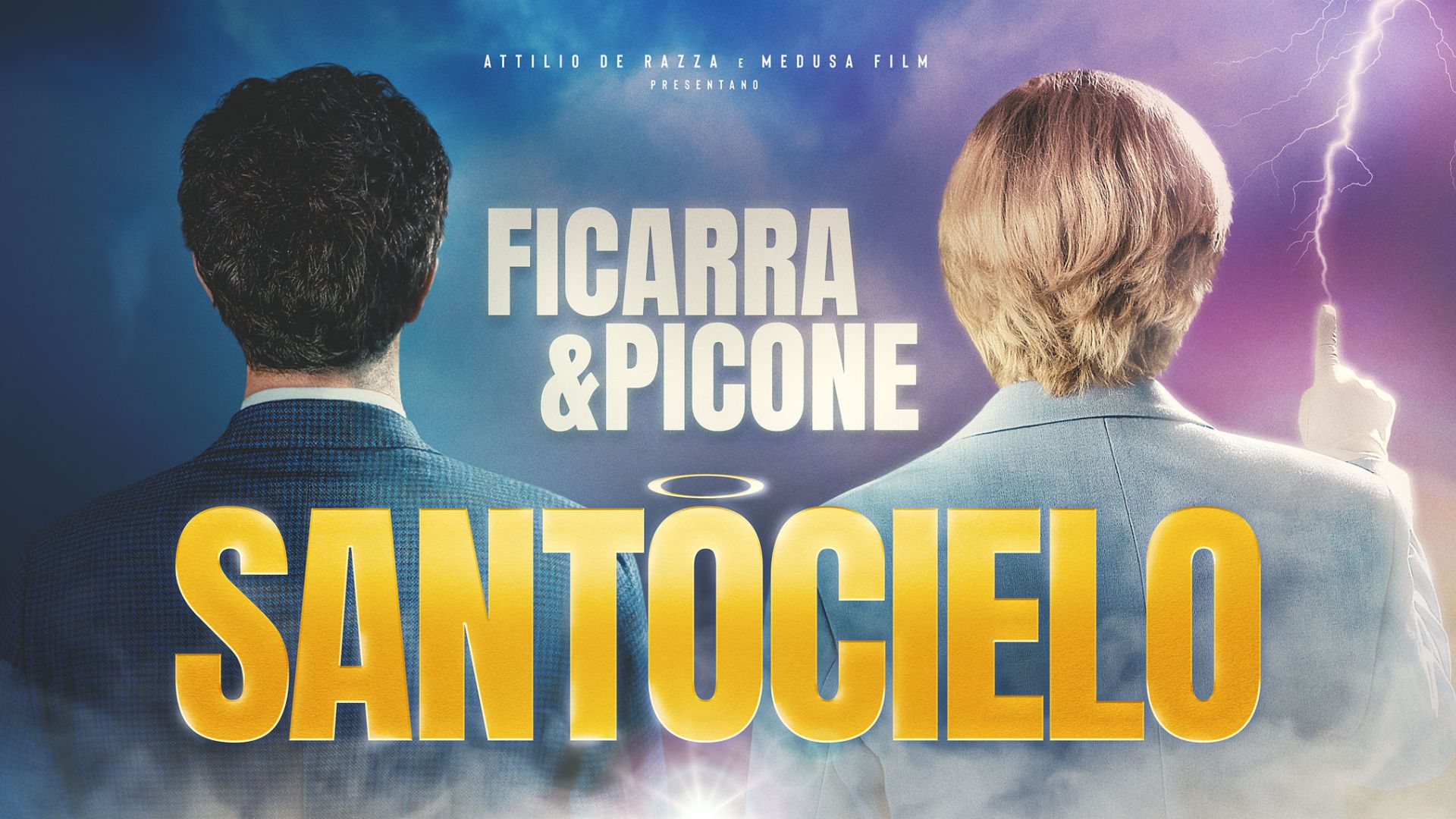 cover poster film santocielo
