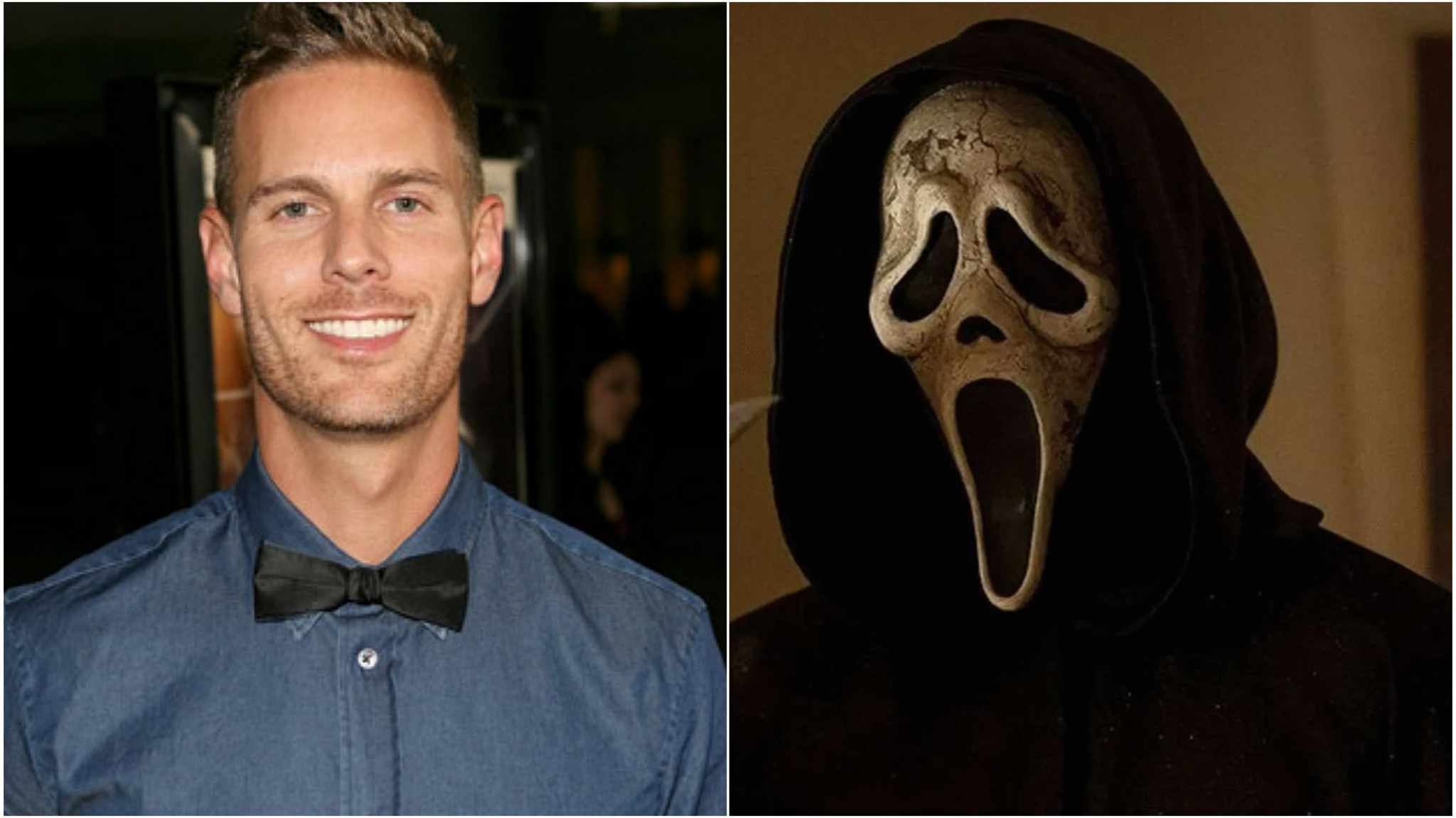 collage immagini christopher landon e scream