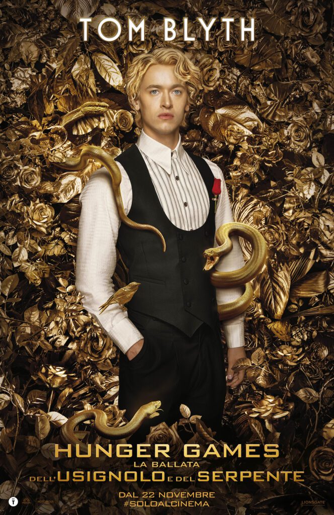character poster hunger games - la ballata dell'usignolo e del serpente