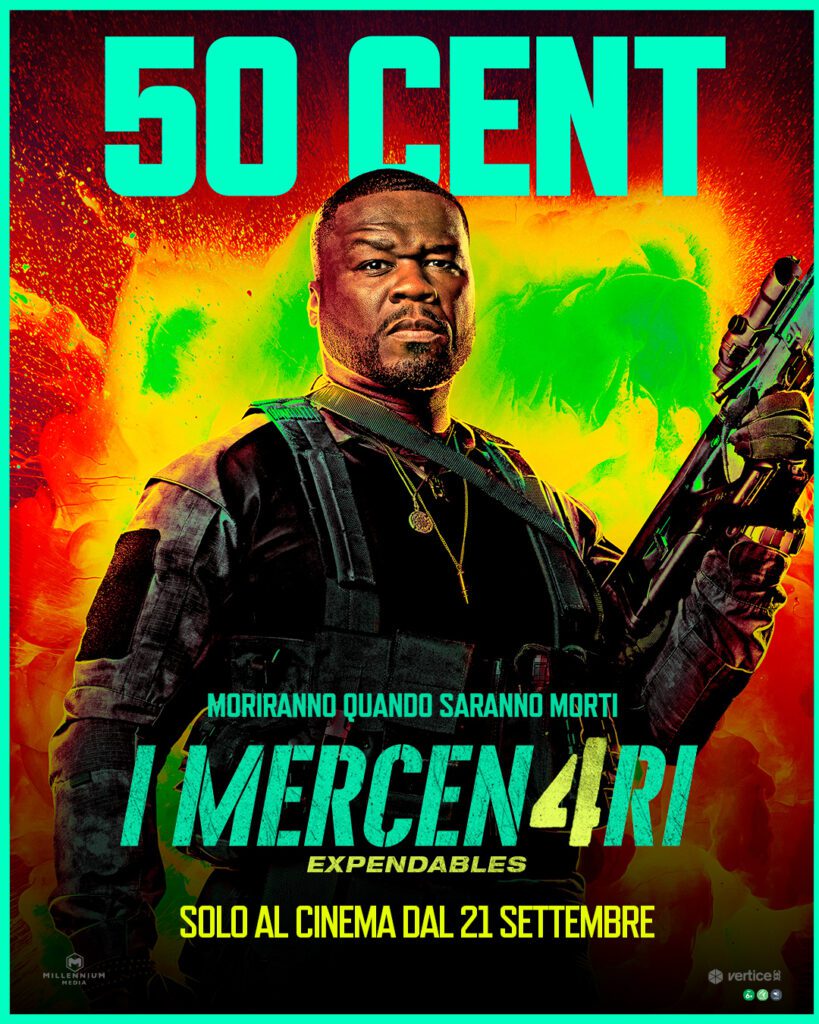character poster cent ne i mercenerai 4