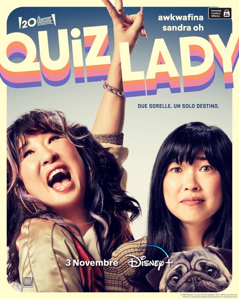 Poster commedia Quiz Lady