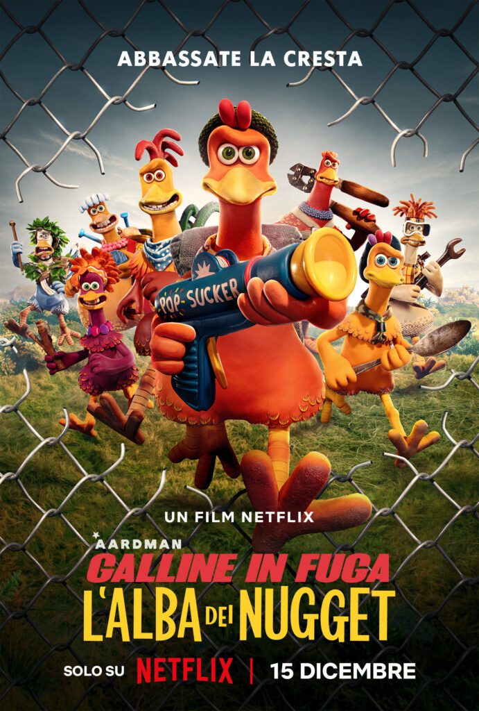 Poster stop-motion Galline in Fuga: L'alba dei nugget