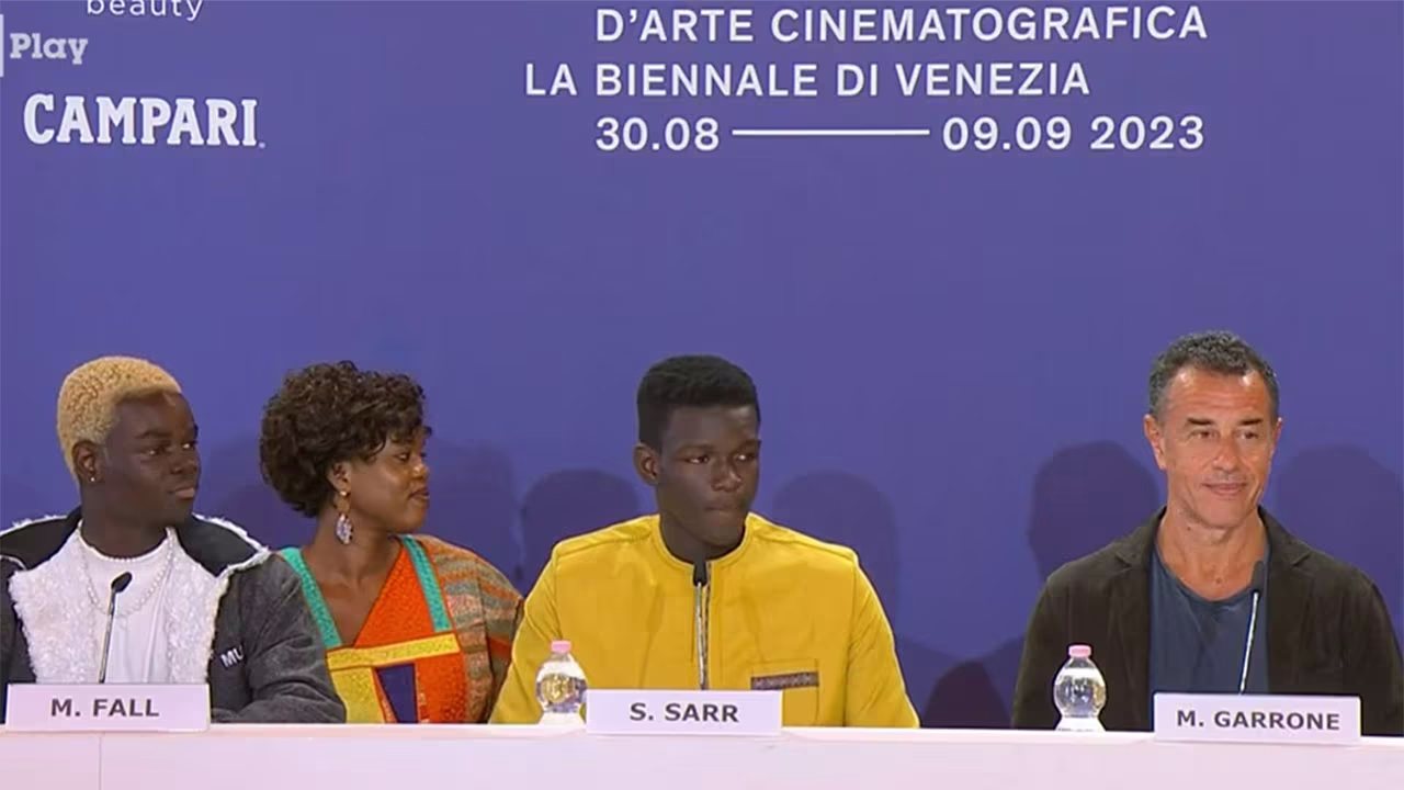 Io Capitano, press–conference: Matteo Garrone racconta l’odissea dei giovani migranti a Venezia 80