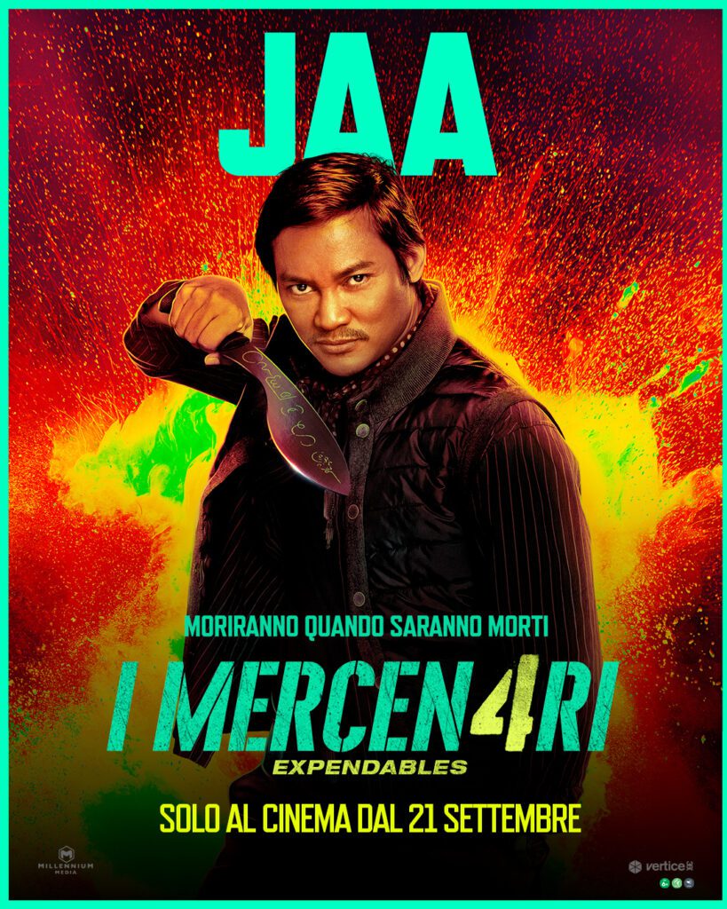 character poster jaa ne i mercenari 4