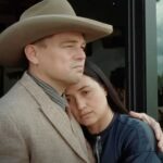 Leonardo DiCaprio e Lily Gladstone in Killers of the Flower Moon