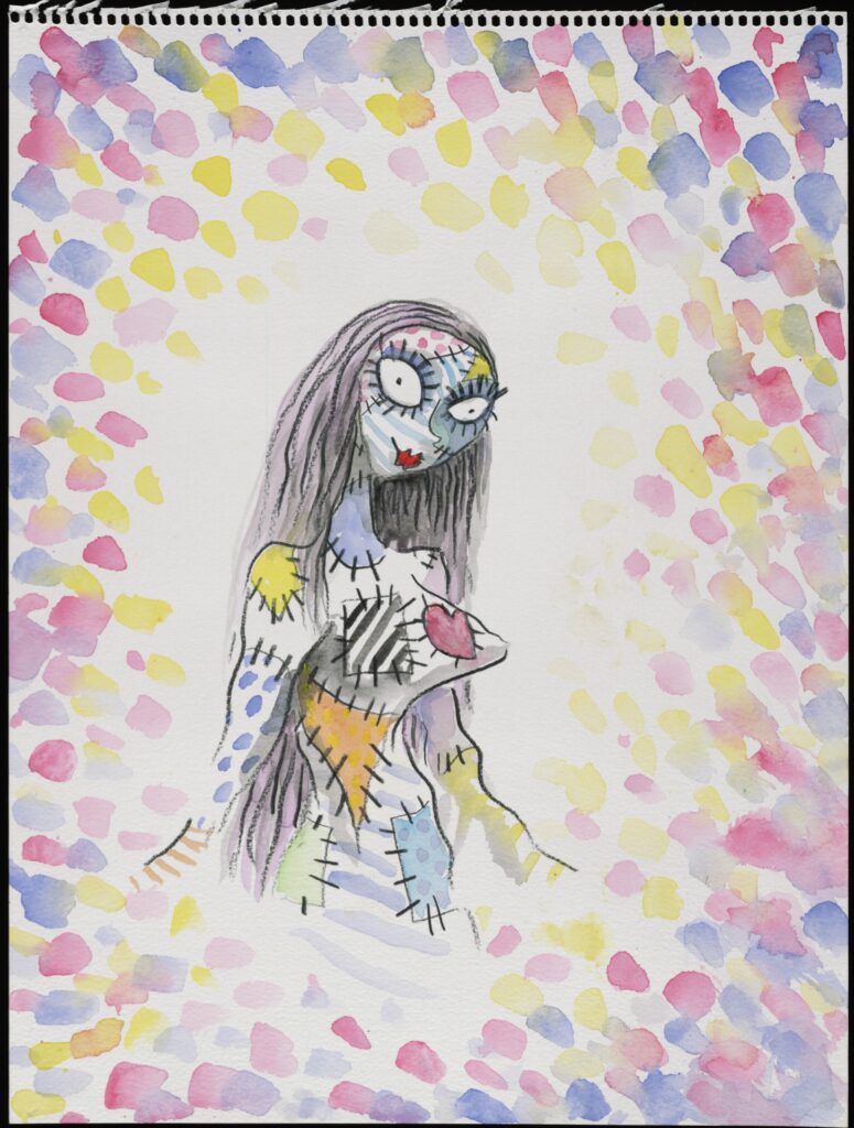 Patchgirl ©TimBurton