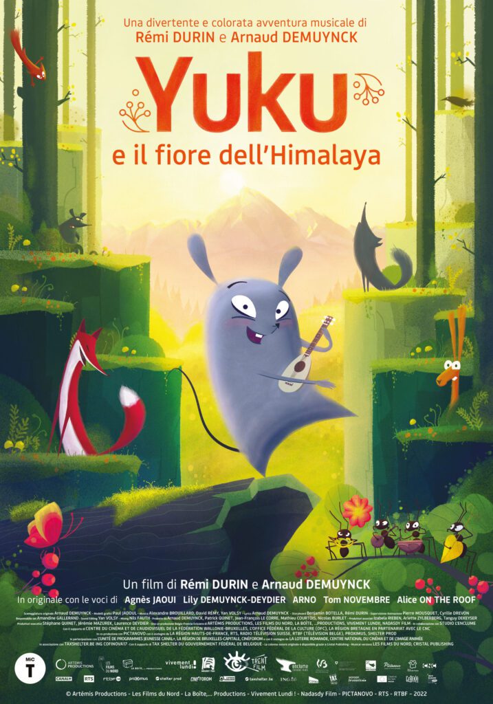 poster yuki e il fiore dell'himalaya