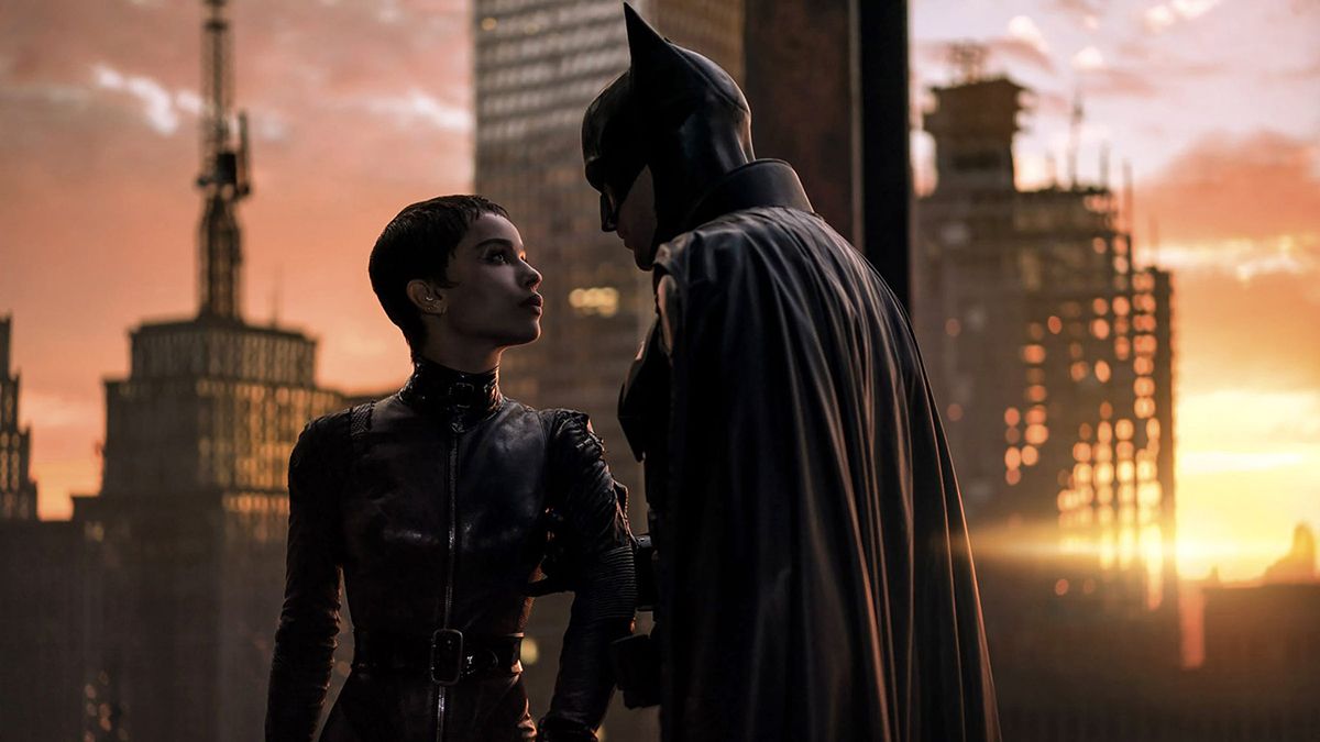 Zoe Cravitz e Robert Pattinson i The Batman